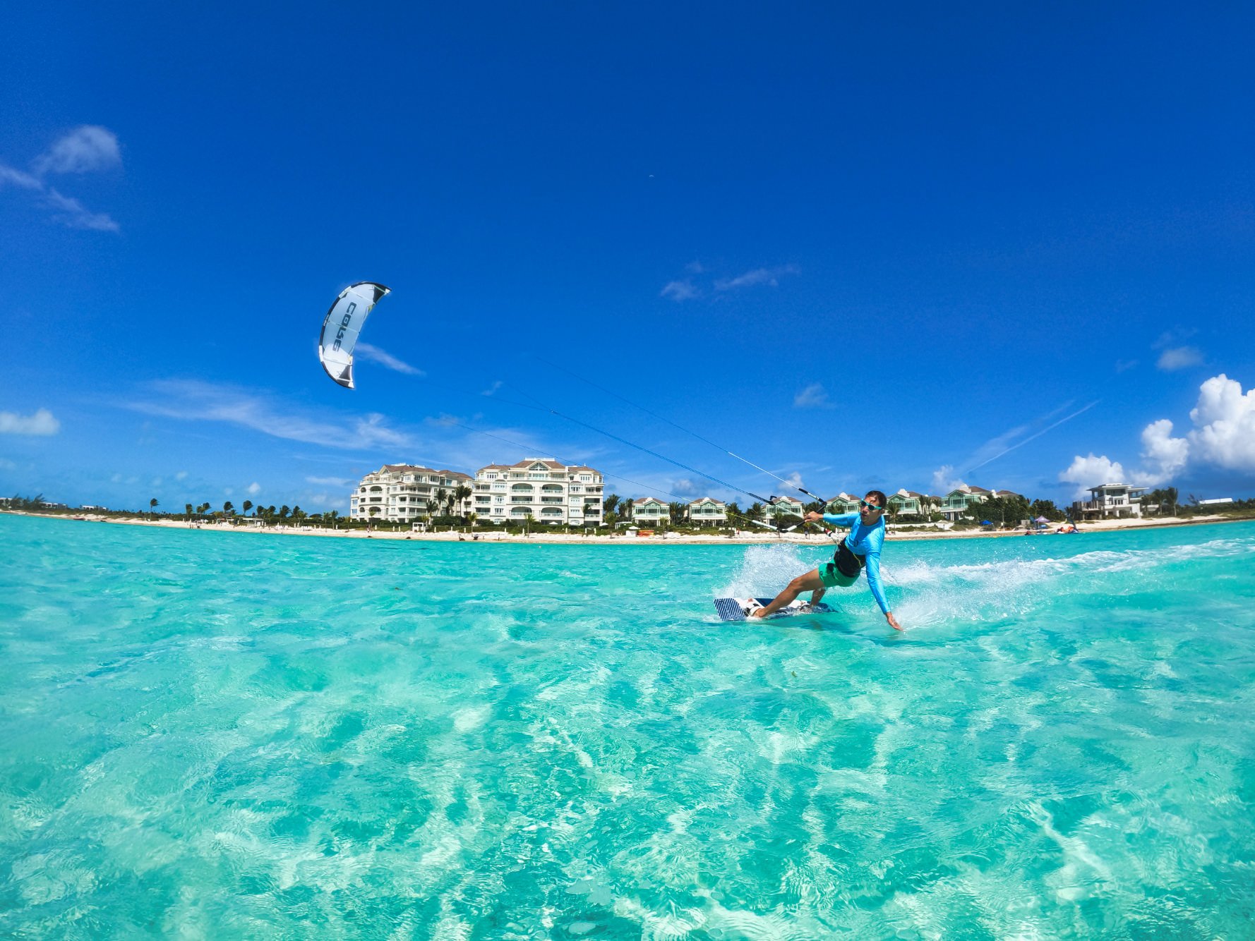 Turks and Caicos Kiteboarding